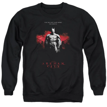 Batman - Arkham Standing Strong - Men's Crewneck Sweatshirt Batman