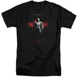 Batman - Arkham Standing Strong - Men's Tall Fit T-Shirt Men's Tall Fit T-Shirt Batman   