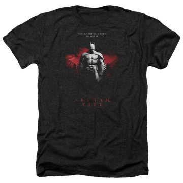 Batman - Arkham Standing Strong - Men's Heather T-Shirt Batman