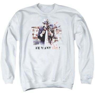 Batman - Arkham We Want You - Men's Crewneck Sweatshirt Batman