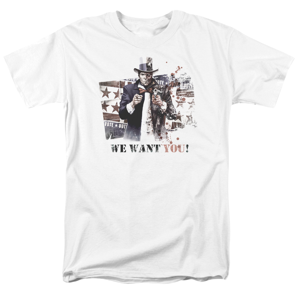 Batman - Arkham We Want You - Men's Regular Fit T-Shirt Men's Regular Fit T-Shirt Batman   