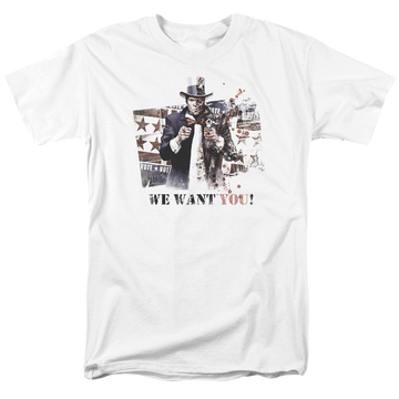 Batman - Arkham We Want You - Men's Regular Fit T-Shirt Men's Regular Fit T-Shirt Batman   