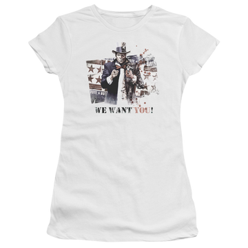 Batman - Arkham We Want You - Juniors T-Shirt Juniors T-Shirt Batman   