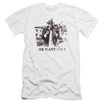 Batman - Arkham We Want You - Men's Premium Slim Fit T-Shirt Men's Premium Slim Fit T-Shirt Batman   