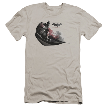 Batman - Arkham Ready To Pounce - Men's Premium Slim Fit T-Shirt Men's Premium Slim Fit T-Shirt Batman   