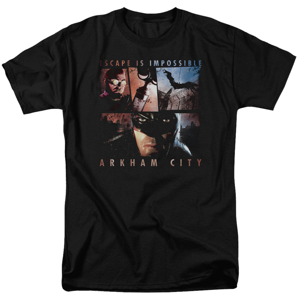 Batman - Arkham Escape Is Impossible - Men's Regular Fit T-Shirt Men's Regular Fit T-Shirt Batman   