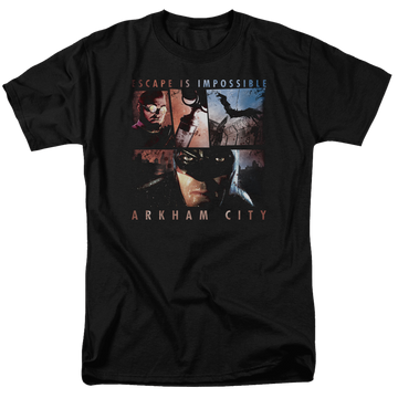 Batman - Arkham Escape Is Impossible - Men's Regular Fit T-Shirt Men's Regular Fit T-Shirt Batman   