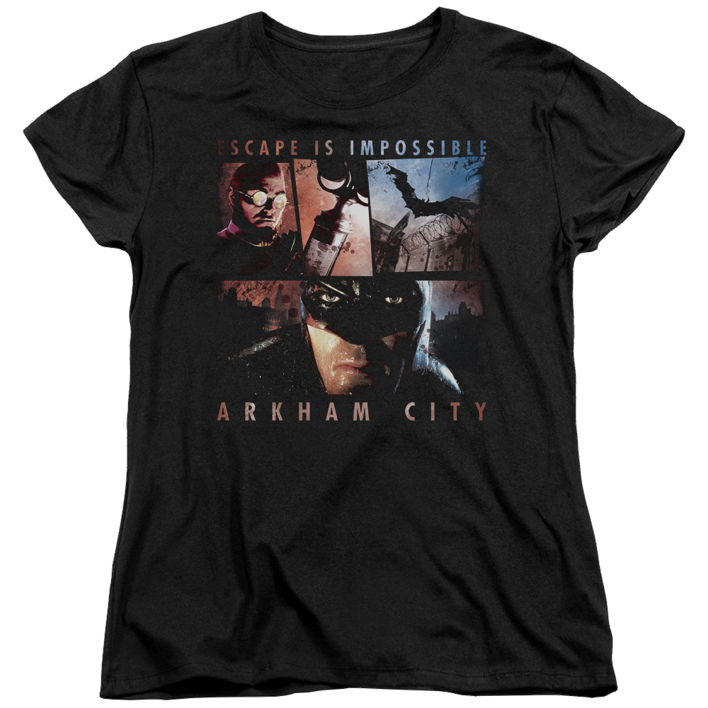 Batman Arkham City Escape Is Impossible - Women's T-Shirt Women's T-Shirt Batman   