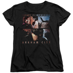 Batman Arkham City Escape Is Impossible - Women's T-Shirt Women's T-Shirt Batman   