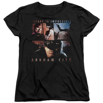 Batman Arkham City Escape Is Impossible - Women's T-Shirt Women's T-Shirt Batman   