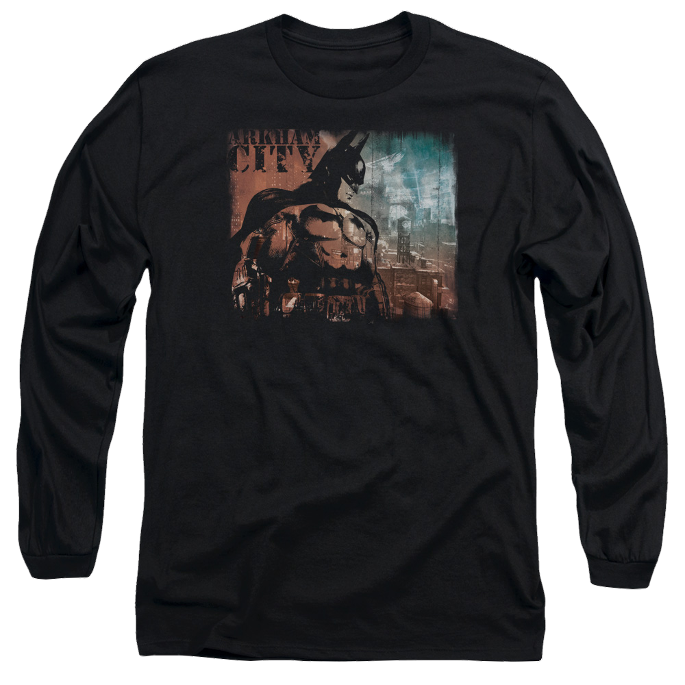 Batman - Arkham City Knockout - Men's Long Sleeve T-Shirt Men's Long Sleeve T-Shirt Batman   