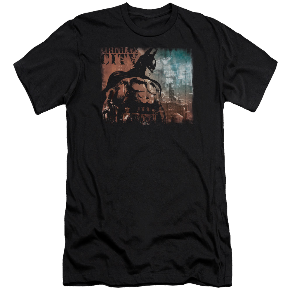 Batman - Arkham City Knockout - Men's Premium Slim Fit T-Shirt Men's Premium Slim Fit T-Shirt Batman   
