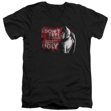Batman - Arkham So Much Ugly - Men's V-Neck T-Shirt Men's V-Neck T-Shirt Batman   