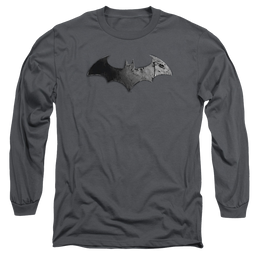 Batman - Arkham Bat Logo - Men's Long Sleeve T-Shirt Men's Long Sleeve T-Shirt Batman   