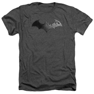 Batman - Arkham Bat Logo - Men's Heather T-Shirt Men's Heather T-Shirt Batman   
