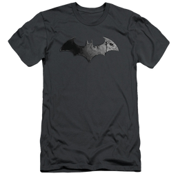 Batman - Arkham Bat Logo - Men's Slim Fit T-Shirt Men's Slim Fit T-Shirt Batman   