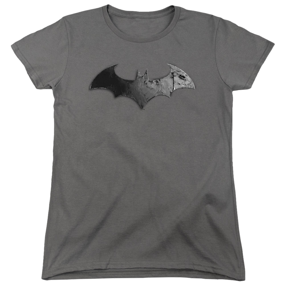 Batman - Arkham Bat Logo - Women's T-Shirt Women's T-Shirt Batman   
