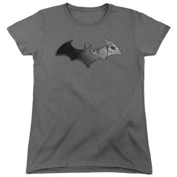 Batman - Arkham Bat Logo - Women's T-Shirt Batman