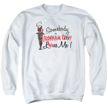 Batman - Arkham Somebody Loves Me - Men's Crewneck Sweatshirt Batman