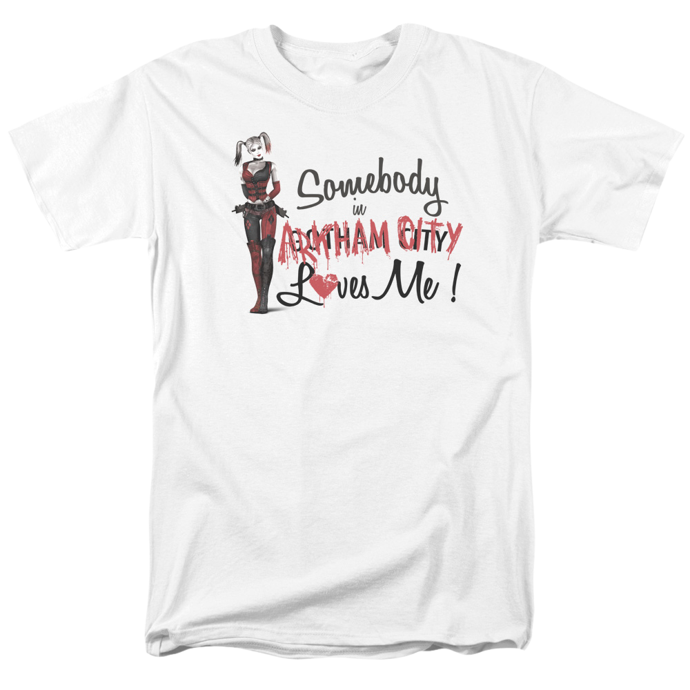 Batman - Arkham Somebody Loves Me - Men's Regular Fit T-Shirt Men's Regular Fit T-Shirt Batman   