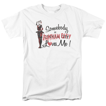 Batman - Arkham Somebody Loves Me - Men's Regular Fit T-Shirt Men's Regular Fit T-Shirt Batman   