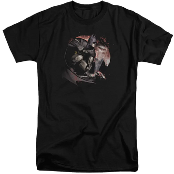 Batman - Arkham Blood Moon - Men's Tall Fit T-Shirt Batman
