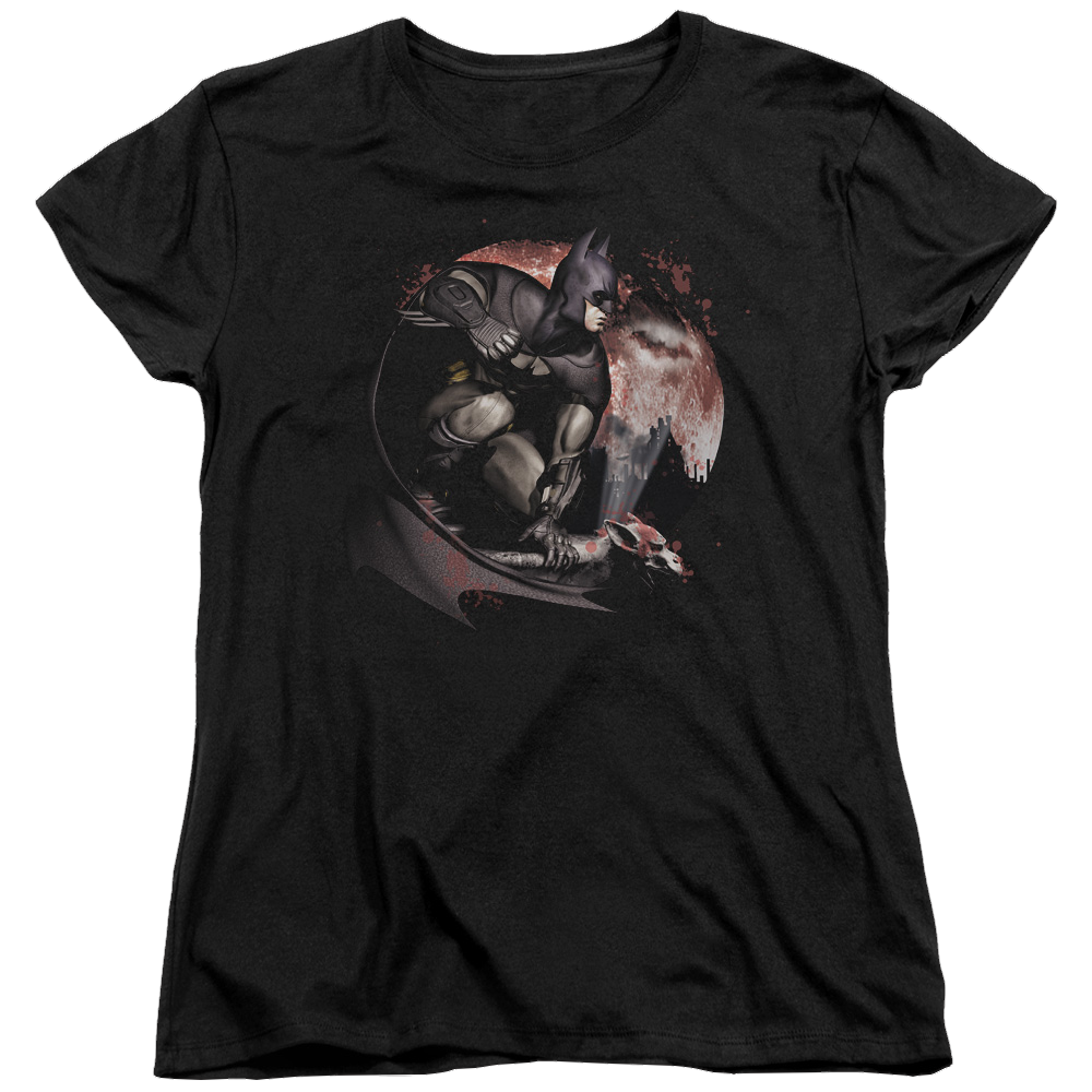 Batman Arkham City Blood Moon - Women's T-Shirt Women's T-Shirt Batman   