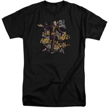 Batman - Arkham About To Begin - Men's Tall Fit T-Shirt Batman