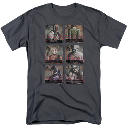 Batman - Arkham Arkham Lineup - Men's Regular Fit T-Shirt Men's Regular Fit T-Shirt Batman   