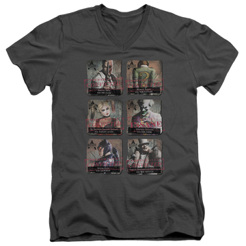 Batman - Arkham Arkham Lineup - Men's V-Neck T-Shirt Men's V-Neck T-Shirt Batman   