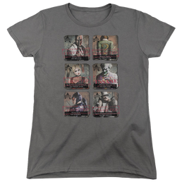 Batman - Arkham Arkham Lineup - Women's T-Shirt Women's T-Shirt Batman   