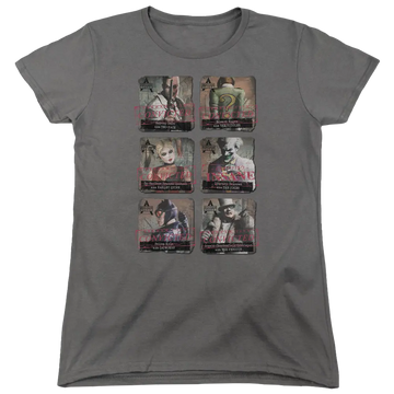 Batman - Arkham Arkham Lineup - Women's T-Shirt Batman