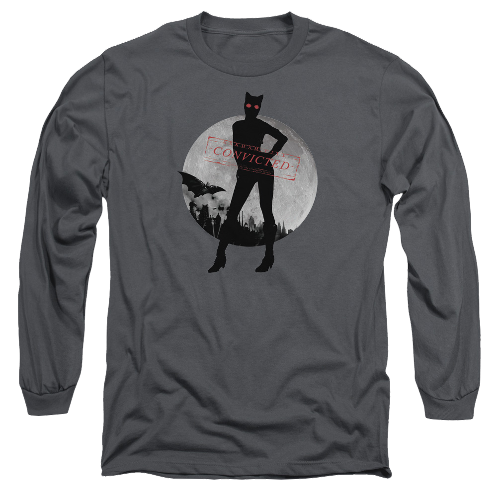 Batman - Arkham Catwoman Convicted - Men's Long Sleeve T-Shirt Men's Long Sleeve T-Shirt Catwoman   