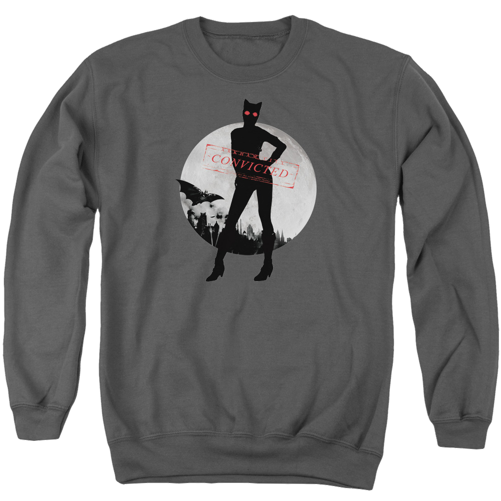 Batman - Arkham Catwoman Convicted - Men's Crewneck Sweatshirt Men's Crewneck Sweatshirt Catwoman   