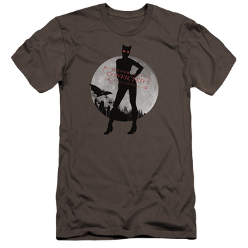 Batman - Arkham Catwoman Convicted - Men's Premium Slim Fit T-Shirt Men's Premium Slim Fit T-Shirt Catwoman   