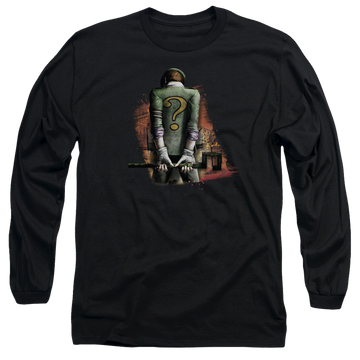 Batman - Arkham Riddler Convicted - Men's Long Sleeve T-Shirt Men's Long Sleeve T-Shirt Batman   