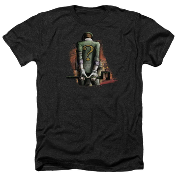 Batman - Arkham Riddler Convicted - Men's Heather T-Shirt Batman