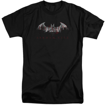 Batman - Arkham Bat Fill - Men's Tall Fit T-Shirt Batman