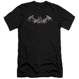 Batman - Arkham Bat Fill - Men's Premium Slim Fit T-Shirt Men's Premium Slim Fit T-Shirt Batman   
