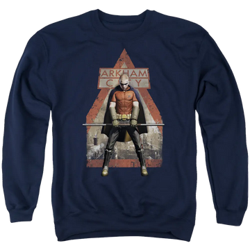 Batman - Arkham Arkham Robin - Men's Crewneck Sweatshirt Batman