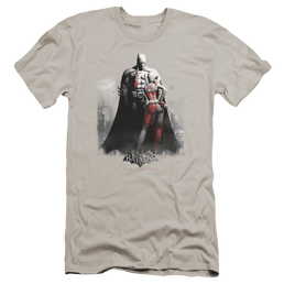 Batman - Arkham Harley And Bats - Men's Premium Slim Fit T-Shirt Men's Premium Slim Fit T-Shirt Harley Quinn   