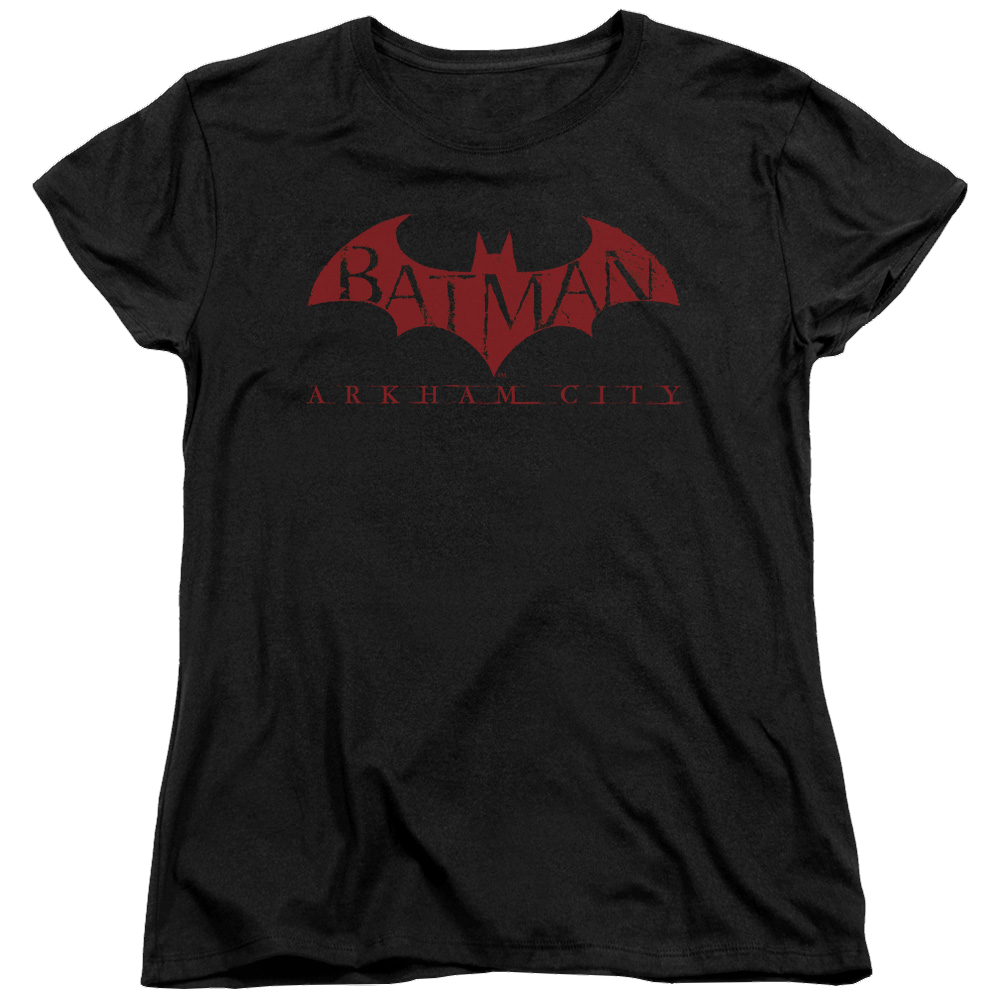 Batman - Arkham Red Bat - Women's T-Shirt Women's T-Shirt Batman   
