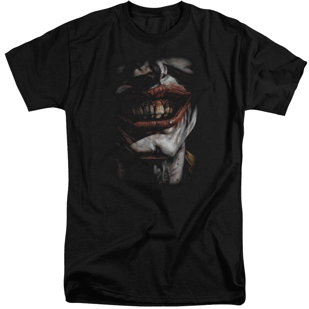 Batman Smile Of Evil - Men's Tall Fit T-Shirt Men's Tall Fit T-Shirt Batman   