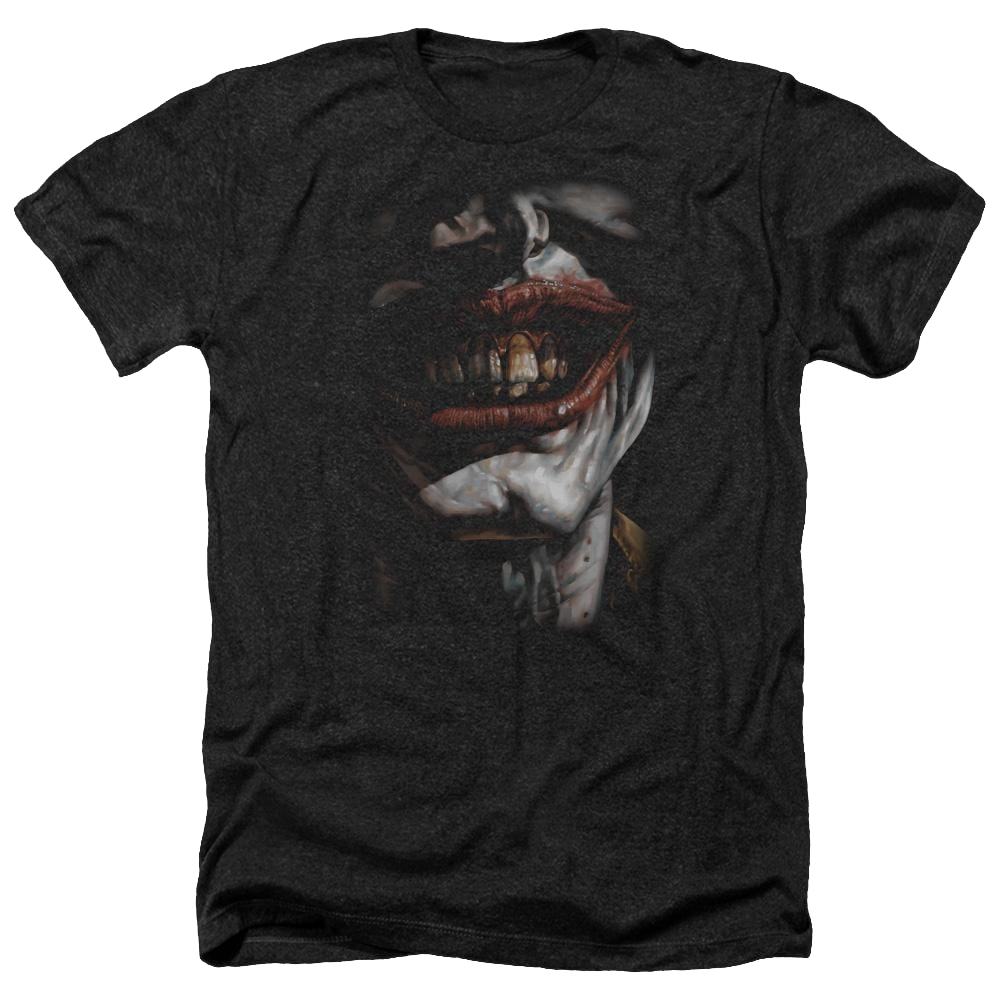 Batman Smile Of Evil - Men's Heather T-Shirt Men's Heather T-Shirt Batman   