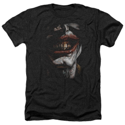 Batman Smile Of Evil - Men's Heather T-Shirt Men's Heather T-Shirt Batman   