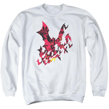 Batman Broken City - Men's Crewneck Sweatshirt Men's Crewneck Sweatshirt Batman   