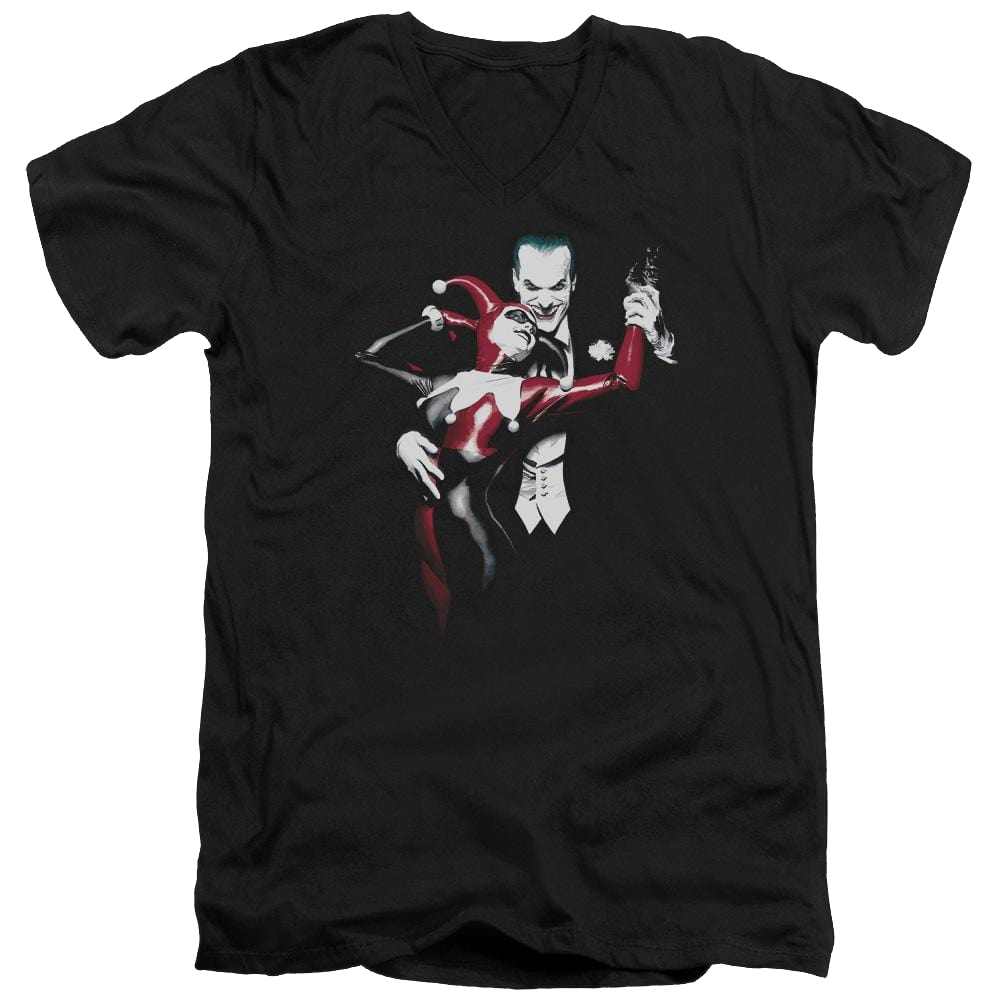 Batman Harley And Joker - Men's V-Neck T-Shirt Men's V-Neck T-Shirt Harley Quinn   