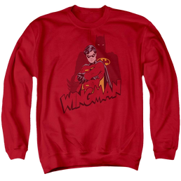 Batman Wingman - Men's Crewneck Sweatshirt Men's Crewneck Sweatshirt Batman   