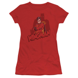 Batman Wingman - Juniors T-Shirt Juniors T-Shirt Batman   