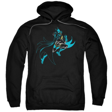 Batman Neon Batman - Pullover Hoodie Pullover Hoodie Batman   